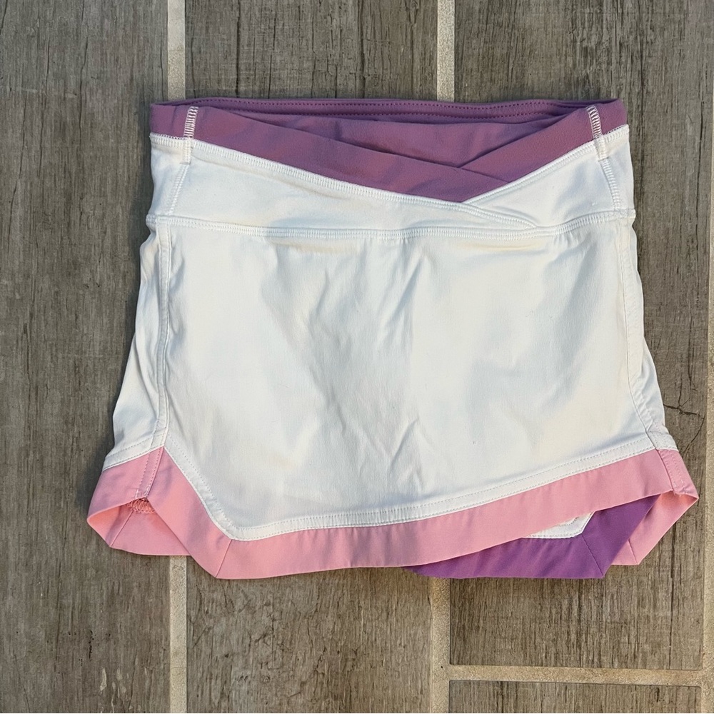 Girls Ivivva Lulu White Skort